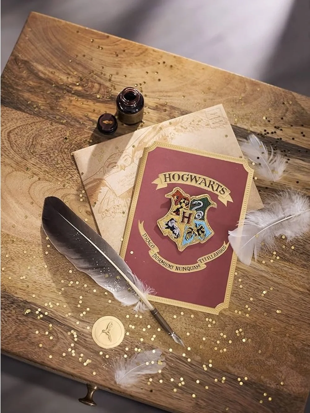 🆕Papyrus-Harry Potter Hogwarts Patch Greeting Card